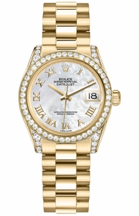 Rolex Datejust 31 Mother of Pearl Dial Watch 178158-0059