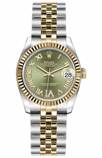 Rolex Datejust 31 Olive Green Women's Watch 278273-0016