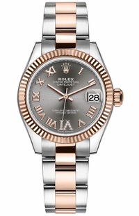 Rolex Datejust 31 Oystersteel & 18k Everose Gold Women's Watch 278271-0029