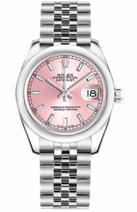 Rolex Datejust 31 Pink Dial Ladies Watch 178240