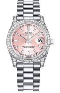 Rolex Datejust 31 Pink Dial Watch 178159-0069
