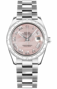 Rolex Datejust 31 Pink Mother of Pearl Dial Women's Watch 178344-0070