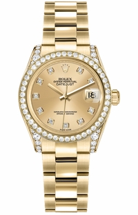 Rolex Datejust 31 President Bracelet Women's Watch 178158-0048