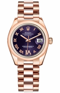 Rolex Datejust 31 Purple Dial Women's Watch 178245F-0033