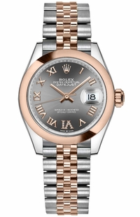 Rolex Datejust 31 Rhodium Dial Roman Numerals Women's Watch 278241-0030