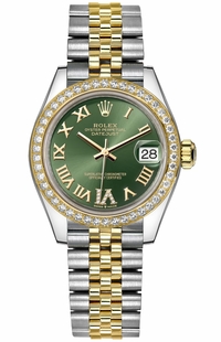 Rolex Datejust 31 Roman Dial Diamonds Women's Watch 278383RBR-0016