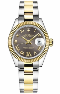 Rolex Datejust 31 Roman Numeral Diamonds Women's Watch 278273-0017