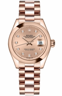 Rolex Datejust 31 Rose Diamond Dial Women's Watch 278245-0030