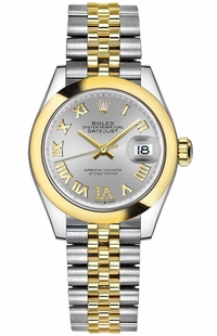 Rolex Datejust 31 Silver Dial Diamond VI Women's Watch 278243-0004