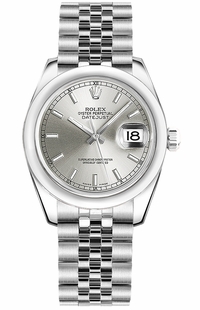 Rolex Datejust 31 Silver Dial Jubilee Bracelet Watch 178240-0005