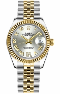 Rolex Datejust 31 Silver Dial Jubilee Bracelet Women's Watch 178273-0091