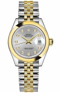 Rolex Datejust 31 Silver Dial Two Tone Women's Watch 278243-0020