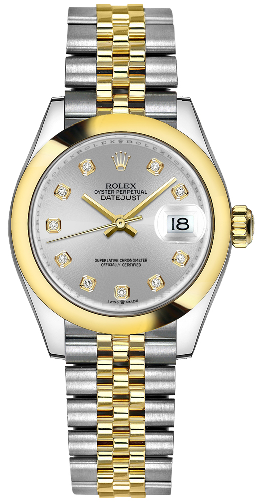 used rolex two tone