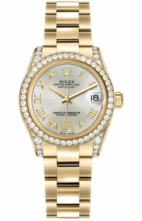 Rolex Datejust 31 Silver Dial Watch 178158-0093