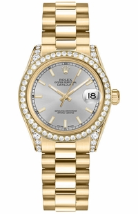 Rolex Datejust 31 Silver Dial Women's Watch 178158-0066