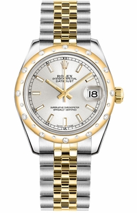 Rolex Datejust 31 Silver Dial Women's Watch 178343-0028