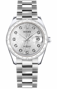 Rolex Datejust 31 Silver Jubilee Dial Women's Watch 178344-0031