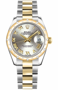 Rolex Datejust 31 Solid Gold & Steel Women's Watch 178343