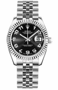 Rolex Datejust 31 Stainless Steel & White Gold Watch 178274-0005