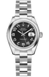 Rolex Datejust 31 Steel Black Dial Watch 178240-0011