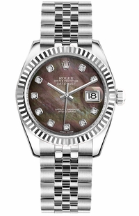 Rolex Datejust 31 Steel Women's Watch 178274-0046