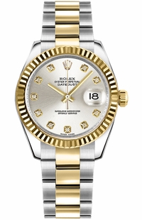 Rolex Datejust 31 Two Tone Women's Watch 178273-0040