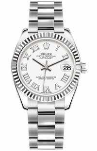 Rolex Datejust 31 White Dial Oyster Bracelet Women's Watch 278274-0009