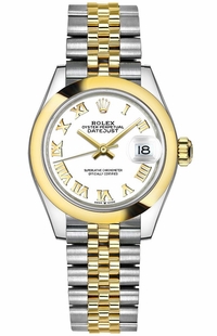 Rolex Datejust 31 White Dial Roman Numerals Women's Watch 278243-0002