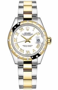 Rolex Datejust 31 White Dial Roman Numerals Women's Watch 278343RBR-0001