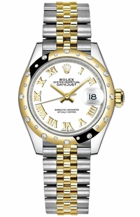 Rolex Datejust 31 White Dial Roman Numerals Women's Watch 278343RBR