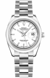 Rolex Datejust 31 White Dial Watch 178240