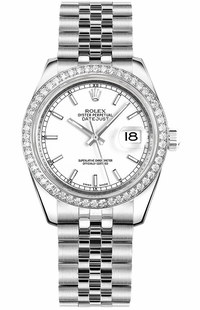 Rolex Datejust 31 White Dial Watch 178384-0030
