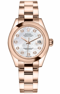 Rolex Datejust 31 White Mother of Pearl Women's Watch 278245-0013