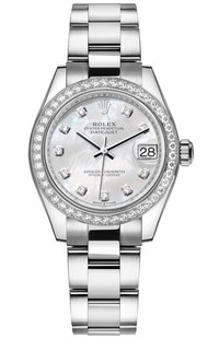 Rolex Datejust 31 White Mother of Pearl Women's Watch 278384RBR-0007