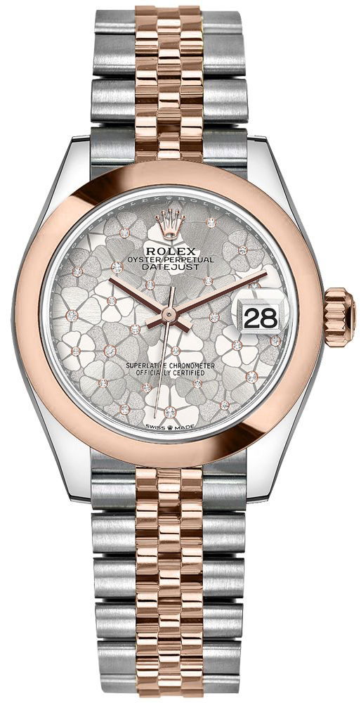 278241-0032 Rolex Datejust 31 Oystersteel and Everose Gold Womens