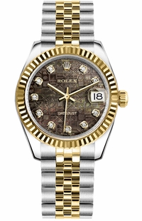 Rolex Datejust 31 Yellow Gold & Steel Watch 178273-0057