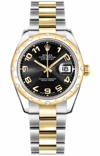 Rolex Datejust 31 Yellow Gold & Steel Watch 178343