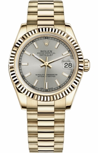 Rolex Datejust 31 Yellow Gold Watch 178278-0028