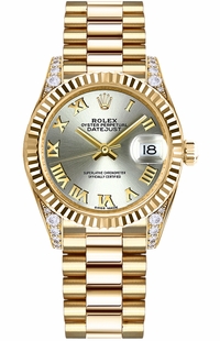 Rolex Datejust 31 Yellow Gold Women's Watch 178238
