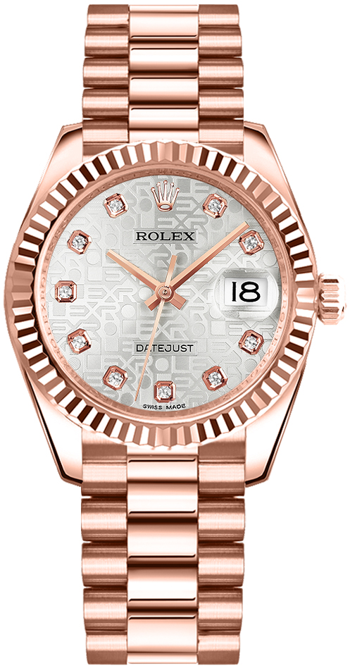 SK∞ DESING WORKS 178275-SLVJDP | Rolex Datejust 31 | Luxury Watches