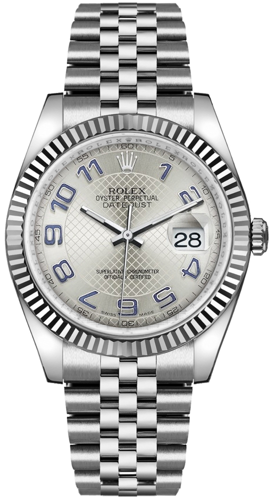 116234-SLVAJ | Rolex Datejust 36 | Midsize Watch
