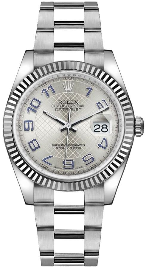 116234-SLVAO | Rolex Datejust 36 | Midsize Watch