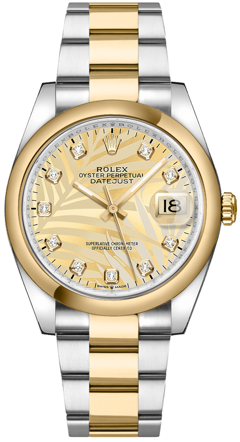 ROLEX Datejust ゴールド文字盤 針セット Buy New Rolex Datejust 36 126203-0044 | Authentic Watches