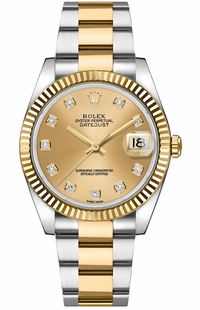 Rolex Datejust 36 18K Yellow Gold & Steel Watch 116233-0191