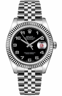 Rolex Datejust 36 Arabic Numeral Hour Markers Watch 116234