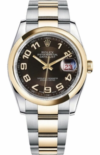 Rolex Datejust 36 Automatic Oyster Bracelet Watch 116203-0152