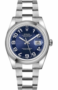 Rolex Datejust 36 Blue Dial Automatic Watch 116200