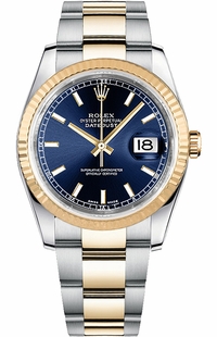 Rolex Datejust 36 Blue Dial Watch 116233