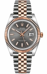Rolex Datejust 36 Dark Rhodium Dial Luxury Watch 126231-0013