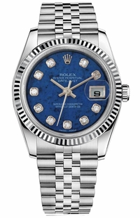 Rolex Datejust 36 Diamond Dial & Bezel Watch 116234